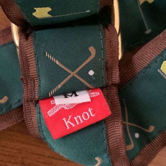 Knot Golf Pull Through Ribbon Belt Sz M - Picture 5 of 6